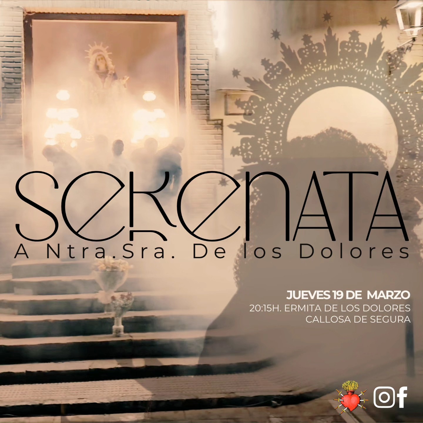 Serenata a la virgen de los dolores 20/03/2026